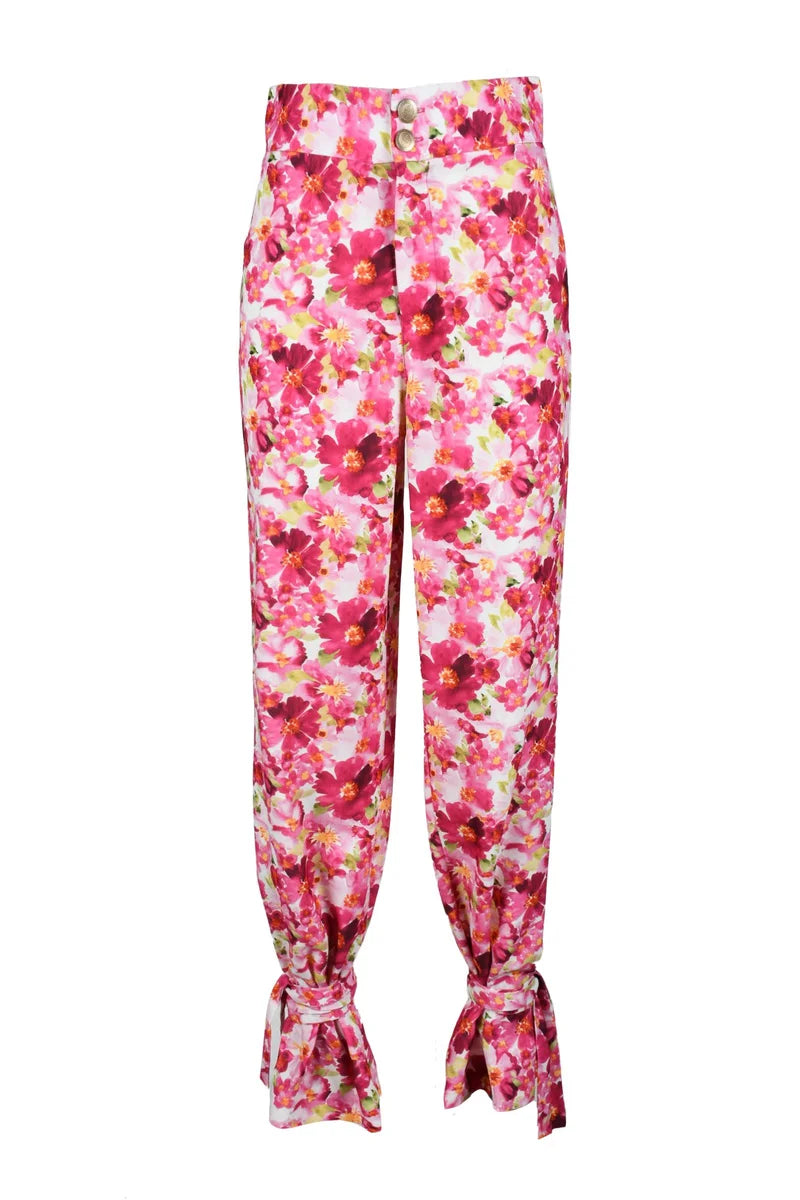 Feminista Pantalone - White/Fuchsia
