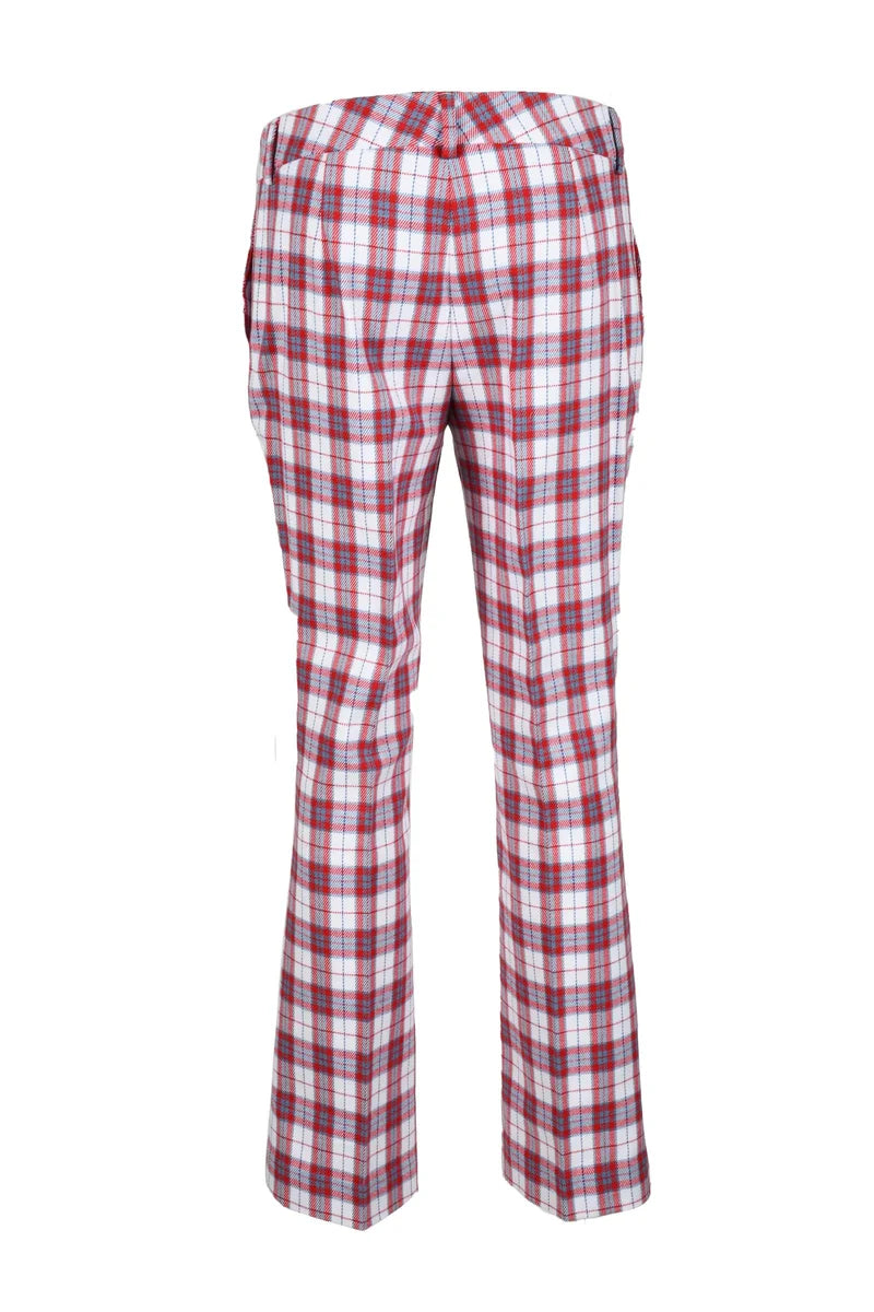L Autre Chose Pantaloni Blue/Red