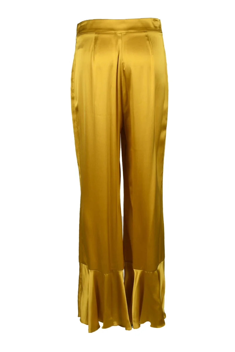 L Autre Chose Pantaloni - Giallo