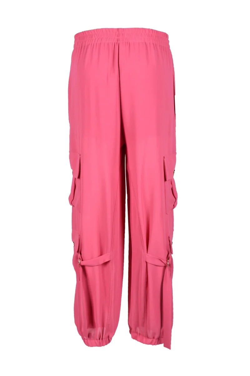 Gil Santucci Pantaloni Cargo - Rosa