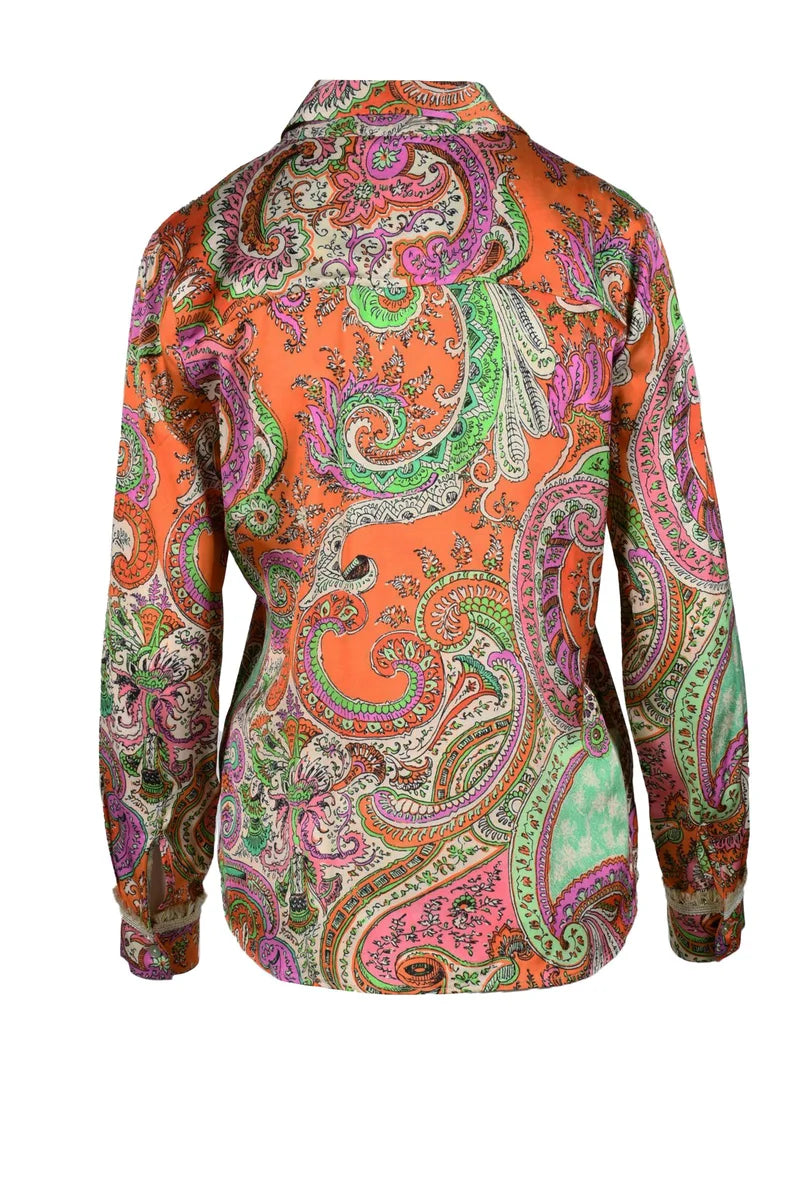 Motel Multicolor Viscose Shirt