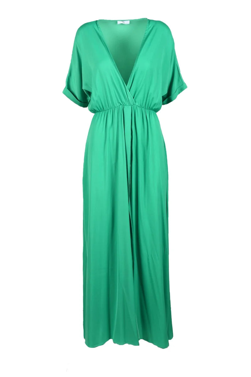 Simona.a Abito Lungo - Verde