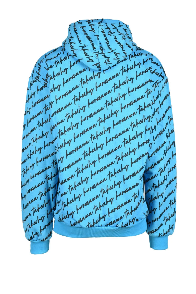 Takeshy Kurosawa Cotton Sweatshirt - Turquoise