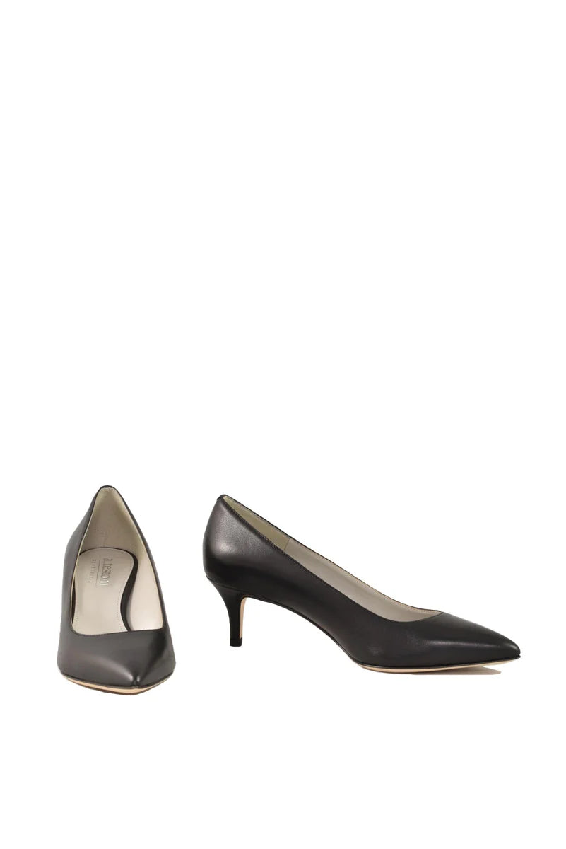 A.testoni Décolleté Tacco 5cm - Nero
