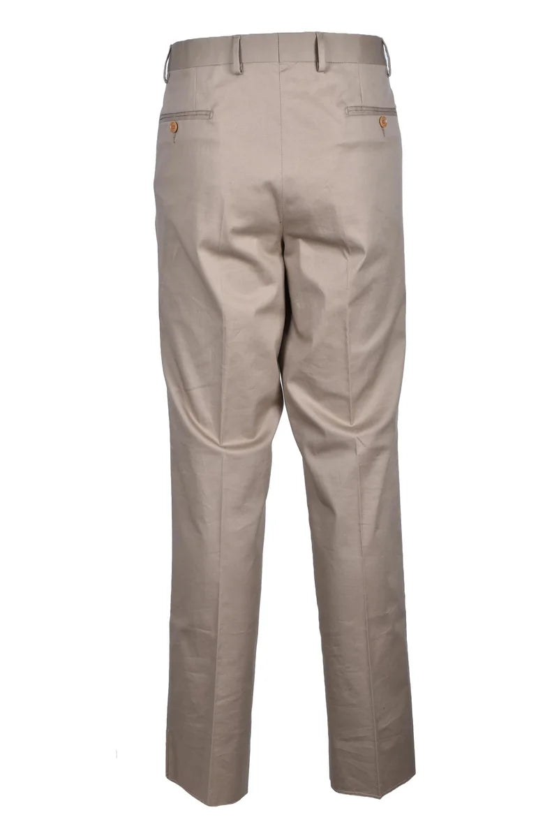 Lebole Pantaloni Cotone Stretch - Beige