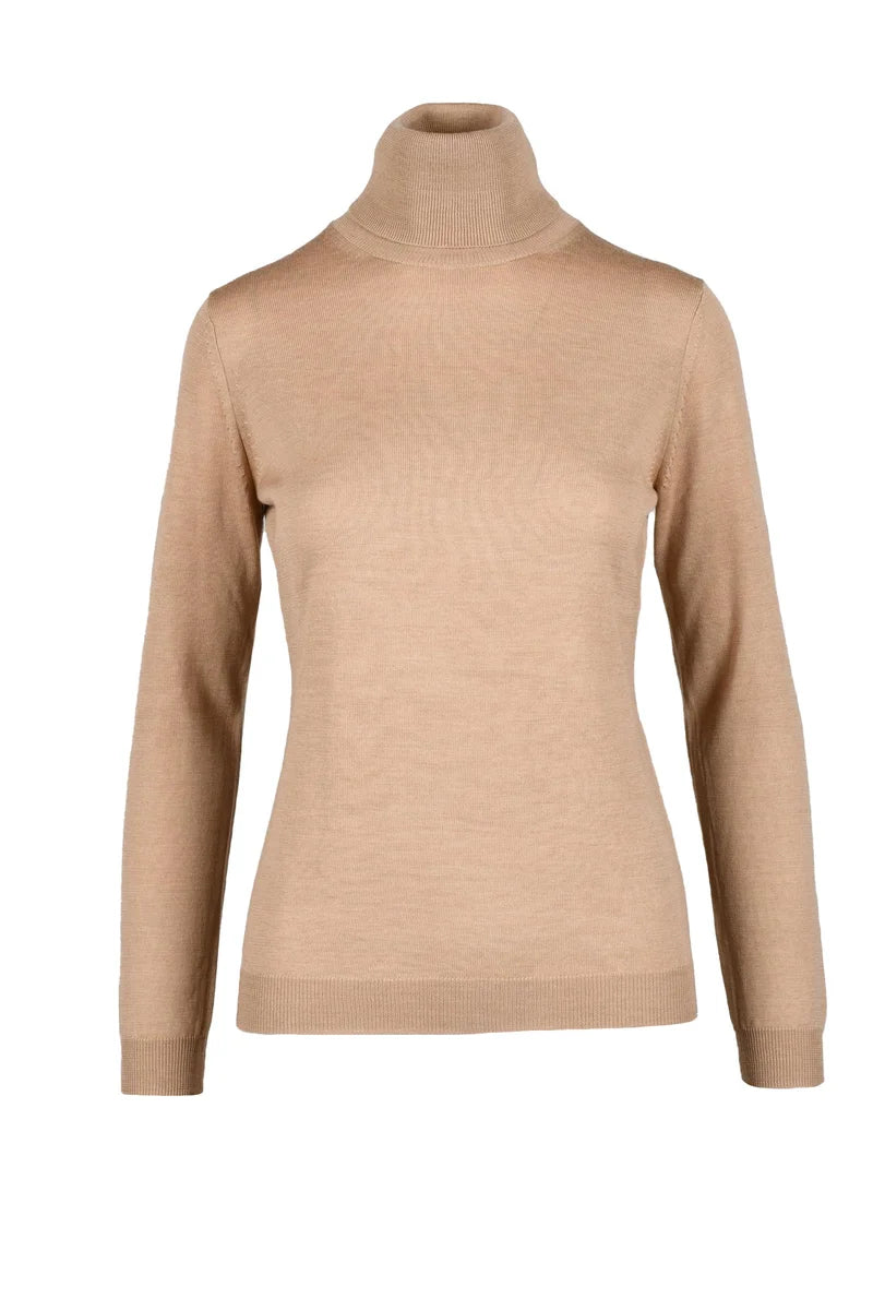Ballantyne Pullover Dolcevita - Beige