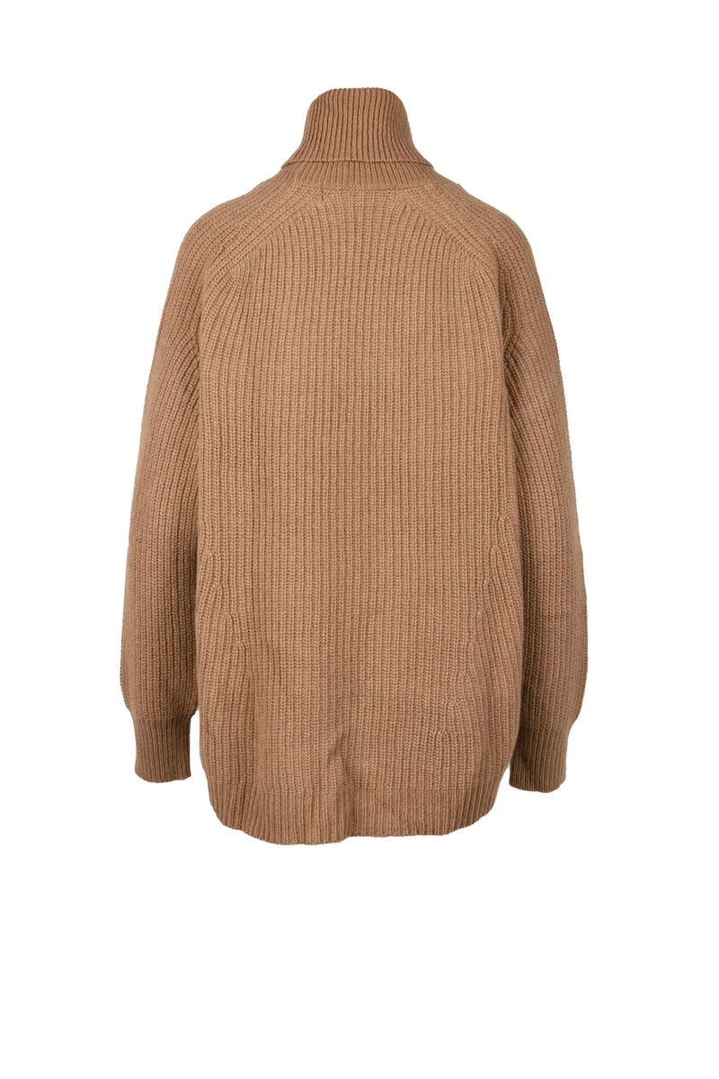 Department 5 Maglione Collo Alto Donna - Marrone