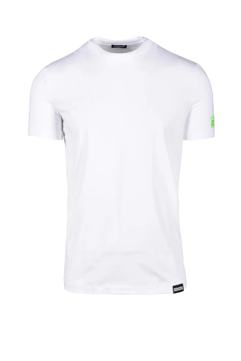 Dsquared Underwear T-shirt Uomo - Bianco/Verde