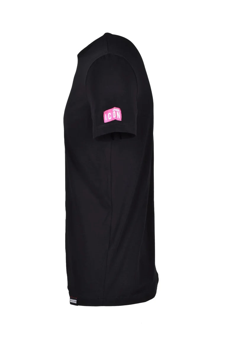Dsquared Underwear T-shirt Uomo - Nero/Rosa