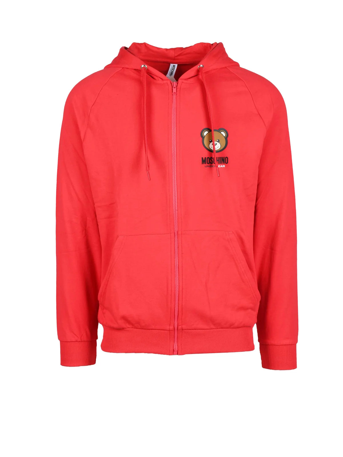 Moschino Underwear Felpa Cotone/Elastan Rosso