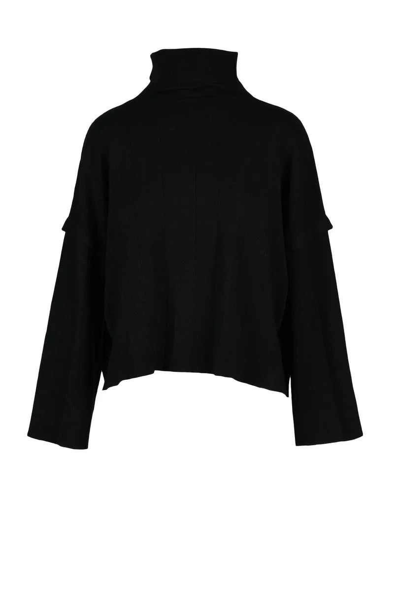 Pier Antonio Gaspari Maglione Lana Vergine - Nero