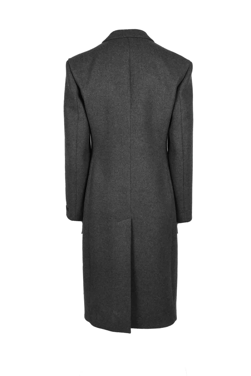Prada Cappotto Lana Vergine - Grigio
