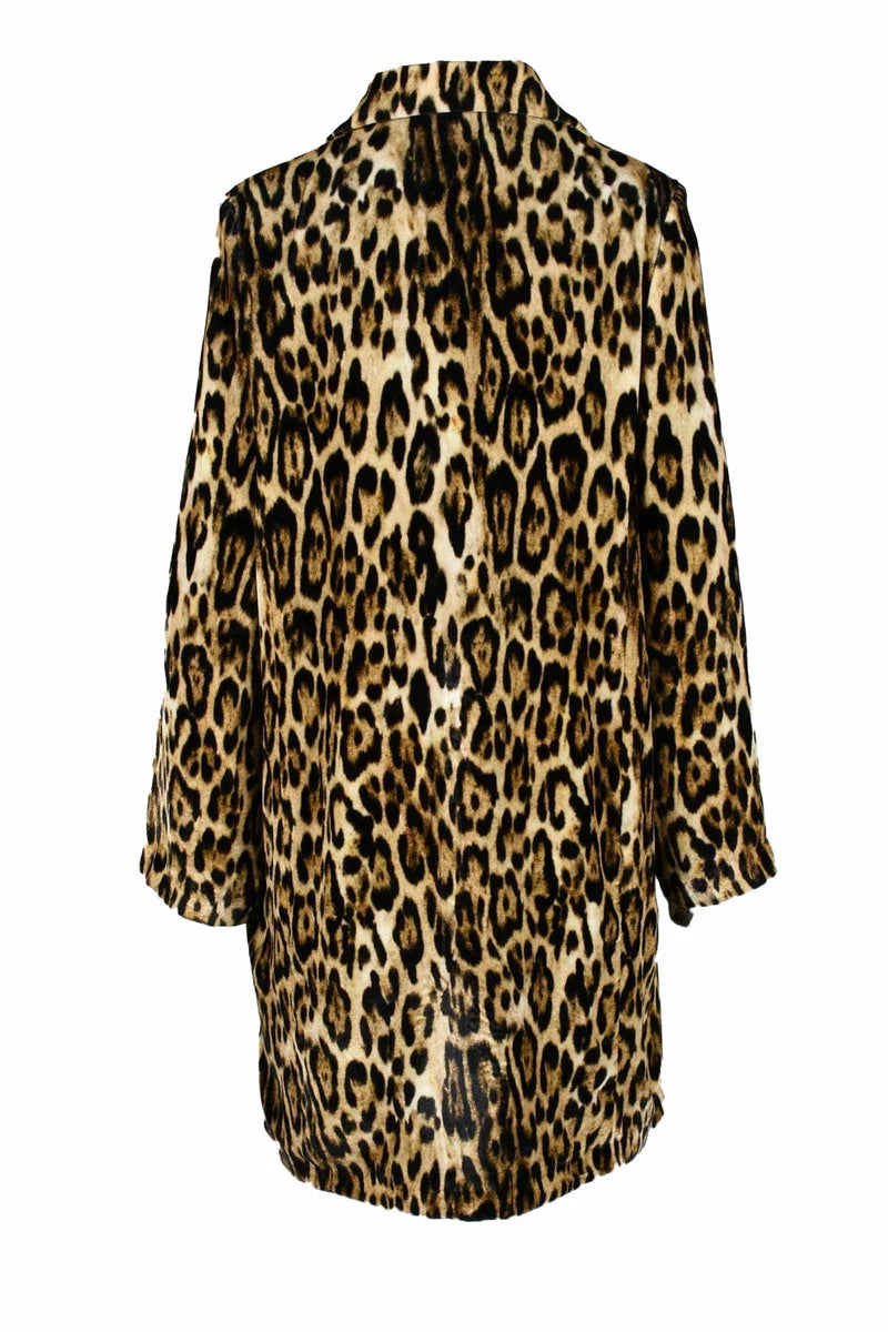 Sleep No More Cappotto Leopardato - Stampa Leopardo