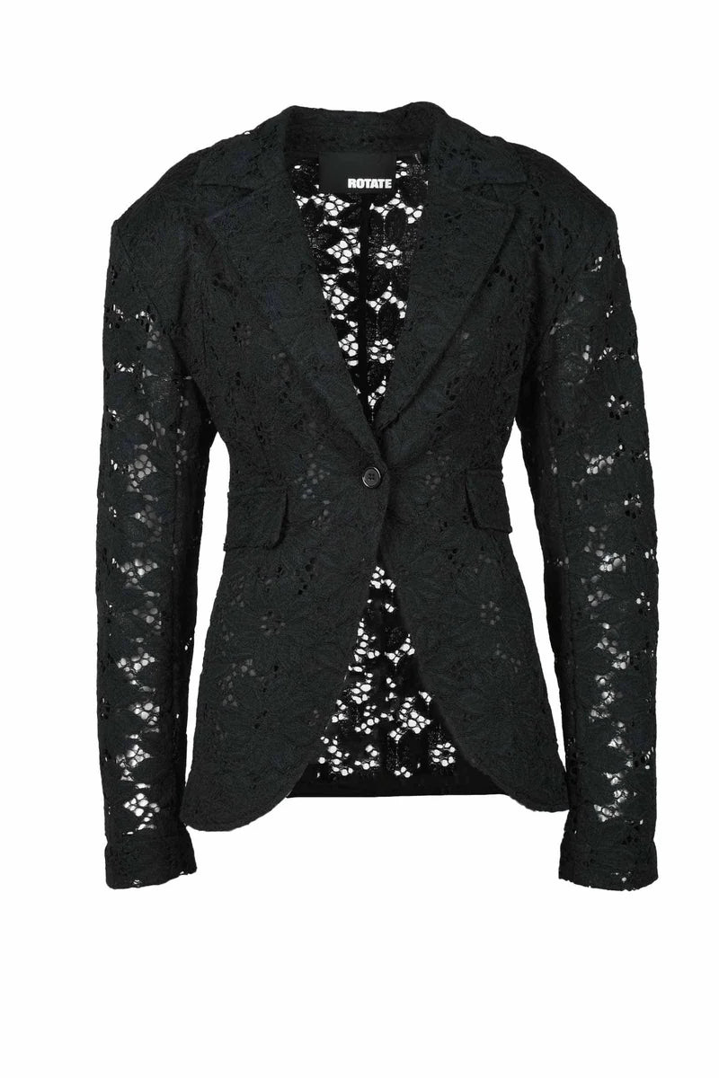 Rotate Birger Christensen Giacca Poliammide Cotone - Nero