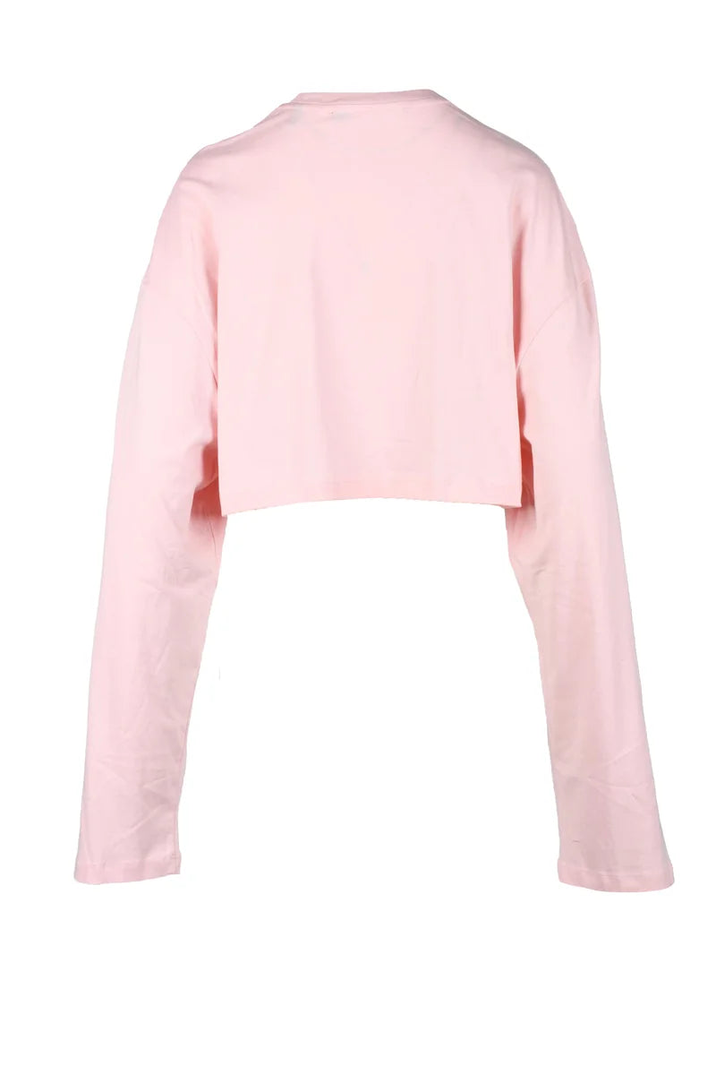 Rotate Birger Christensen T-shirt Cotone - Rosa