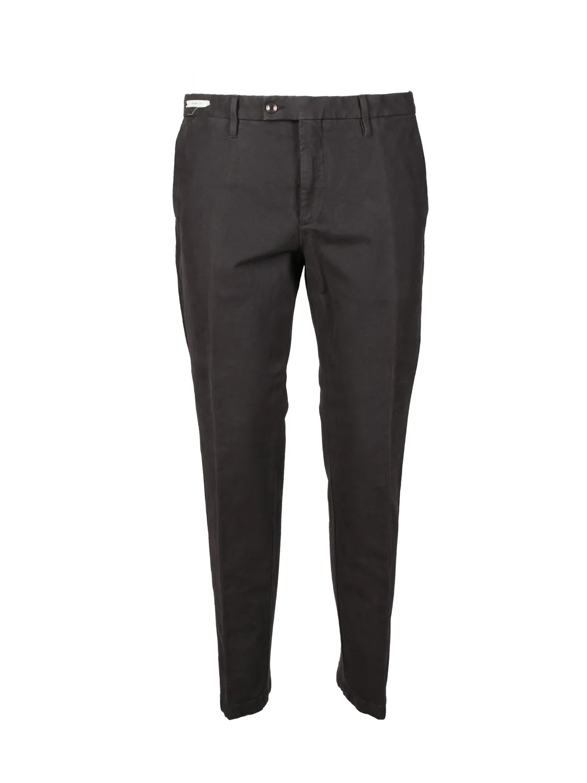 Ychai Pantalone Cotone Stretch - Marrone