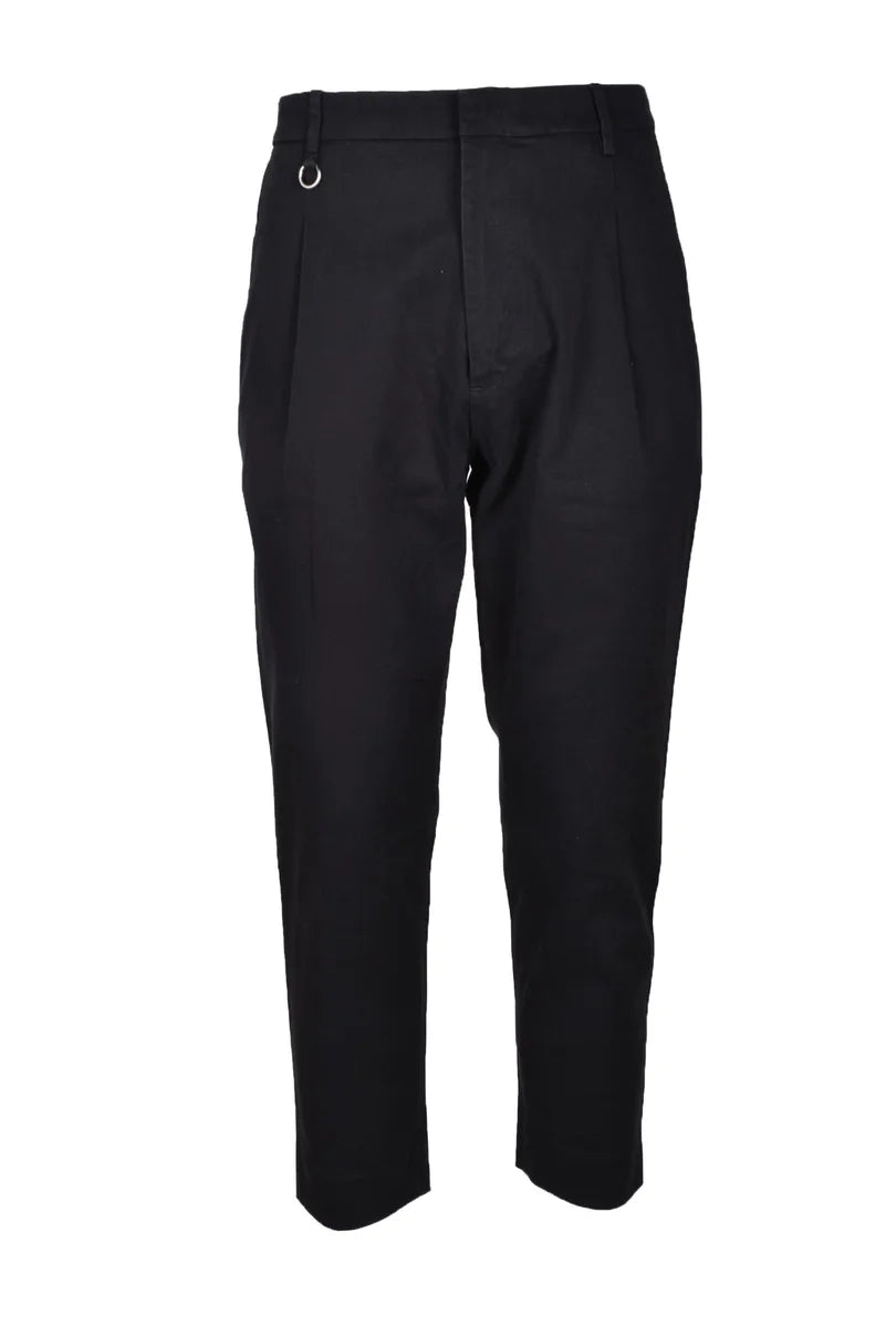 Golden Craft 1957 Pantaloni Stretch Cotone - Nero