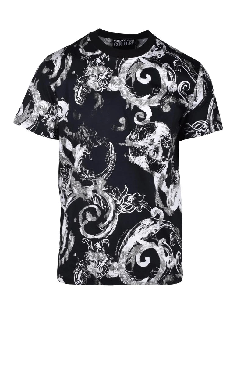 Versace Jeans Couture T-shirt Cotone - White/Yellow
