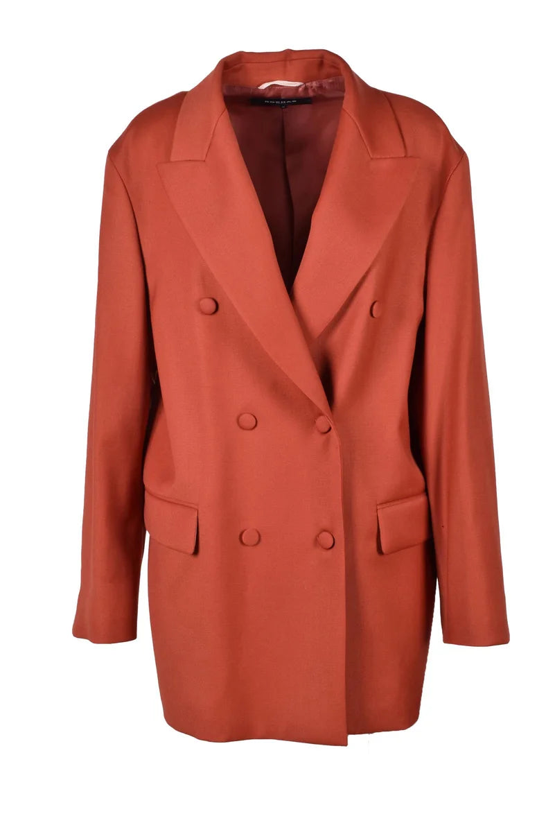 Rochas Giacca Blazer Doppiopetto - Rust