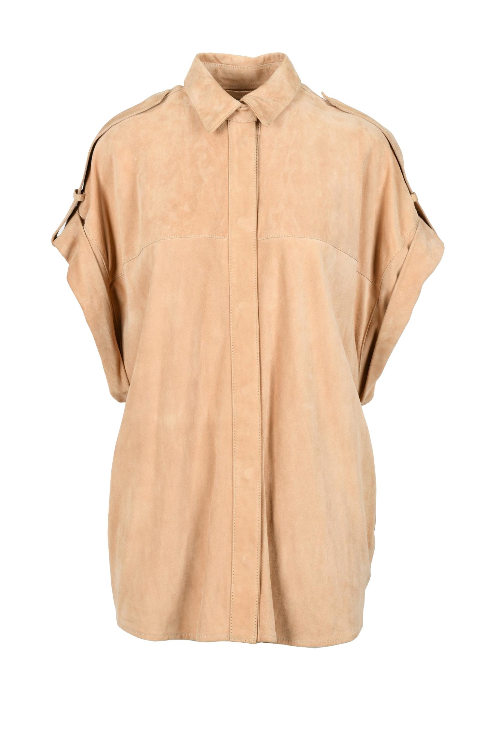DONDUP leather shirt