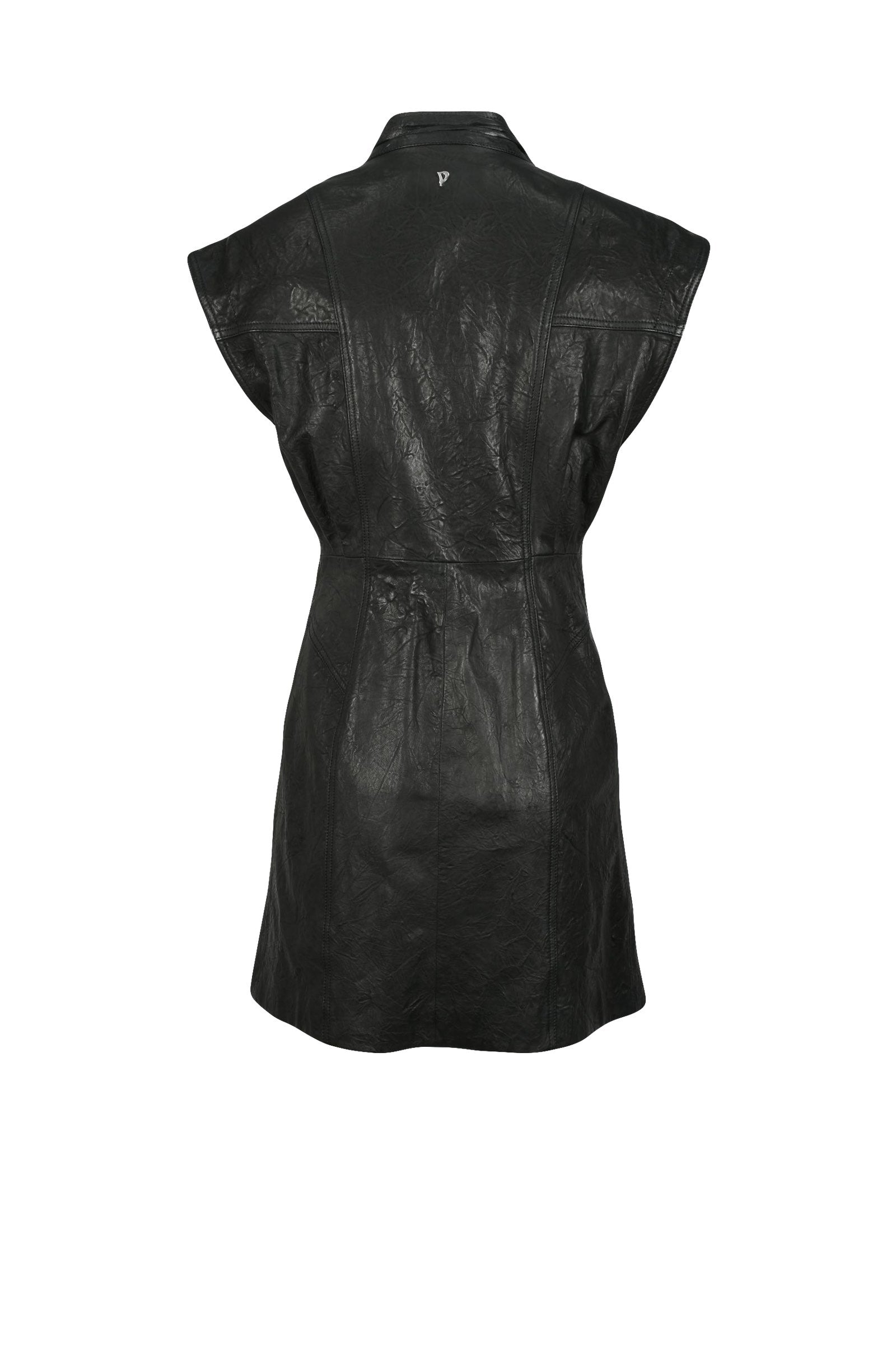 DONDUP leather dress