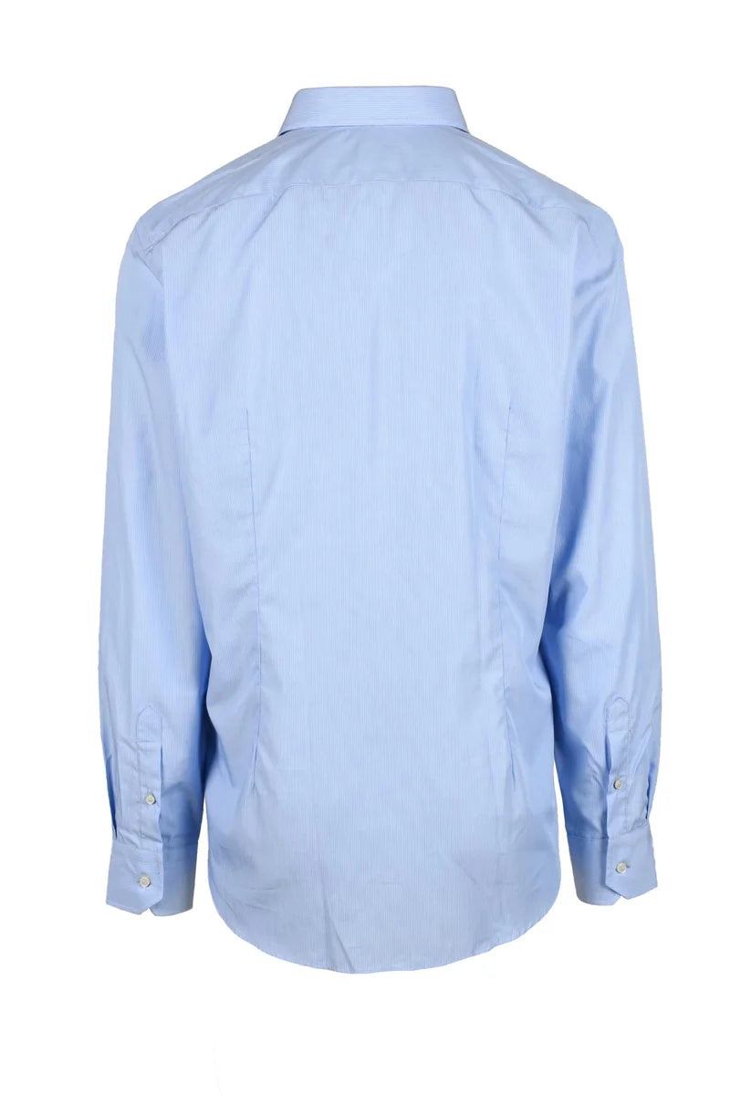 Himon S Camicia Cotone - Celeste