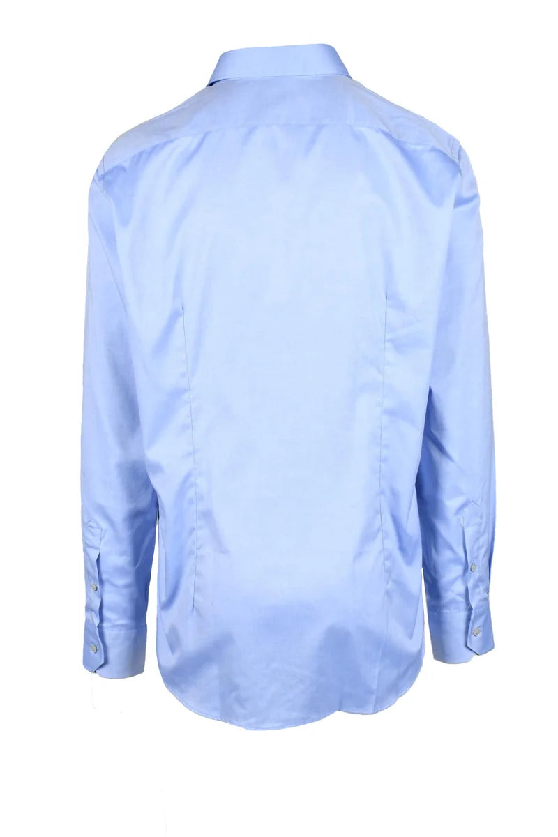 Himon S Camicia Cotone - Celeste