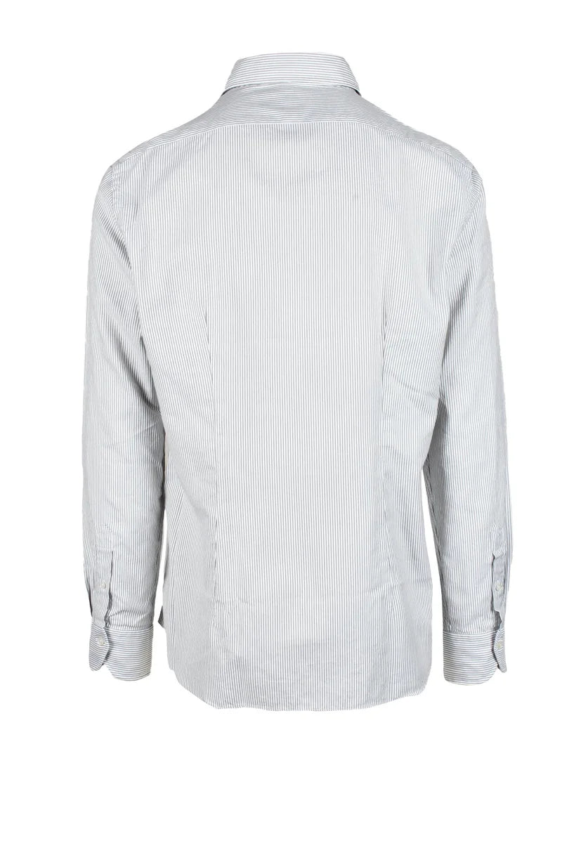 Baturo Camicia Bianco/Grigio