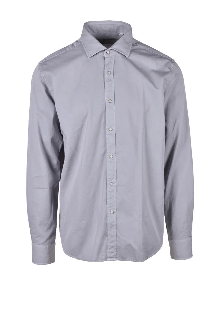Baturo Camicia Cotone - Grigio