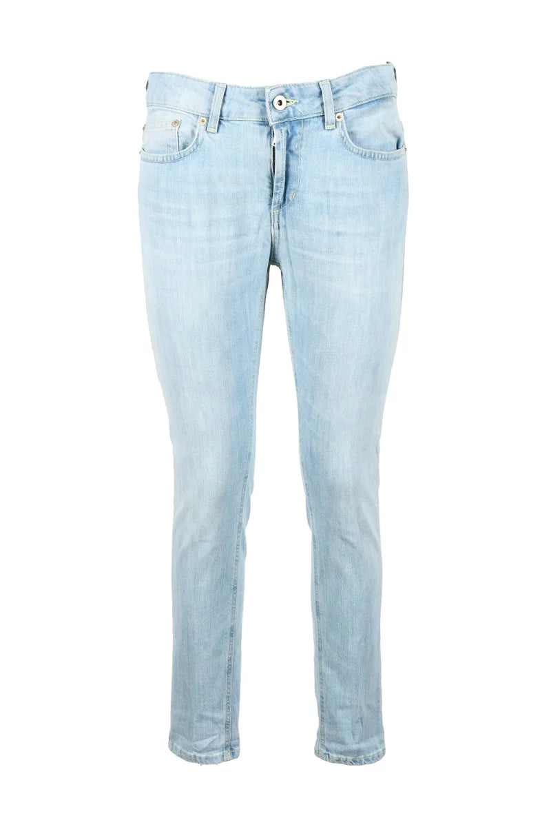 Dondup Jeans Cotone Stretch - Celeste
