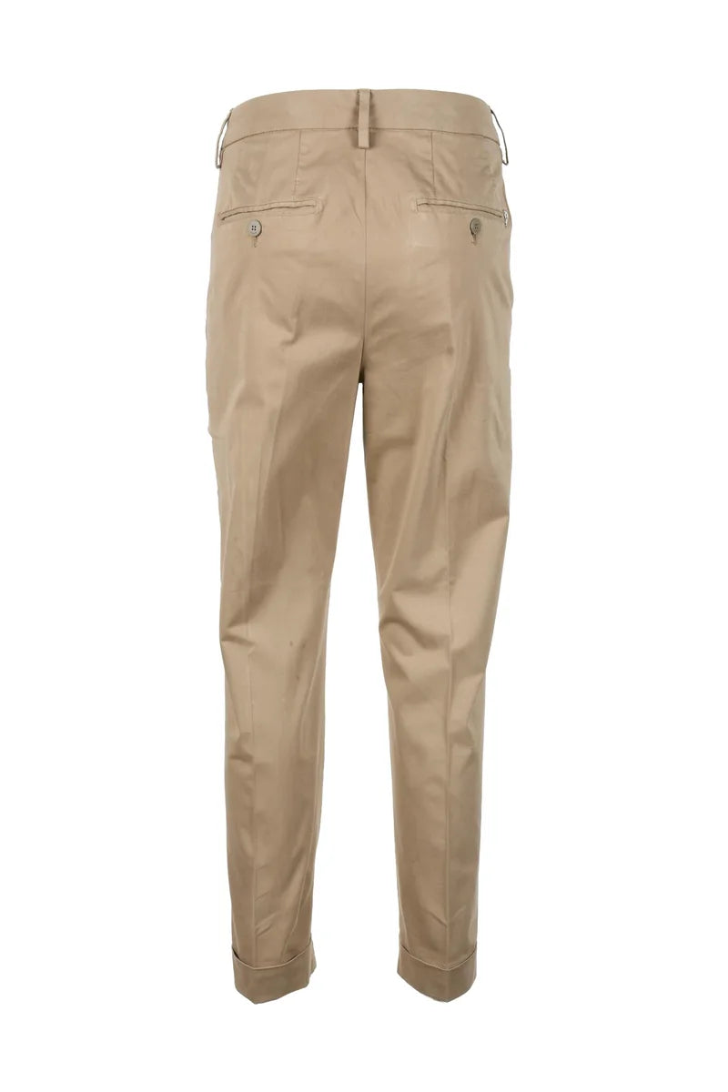 Dondup Pantalone Cotone ed Elastan - Beige