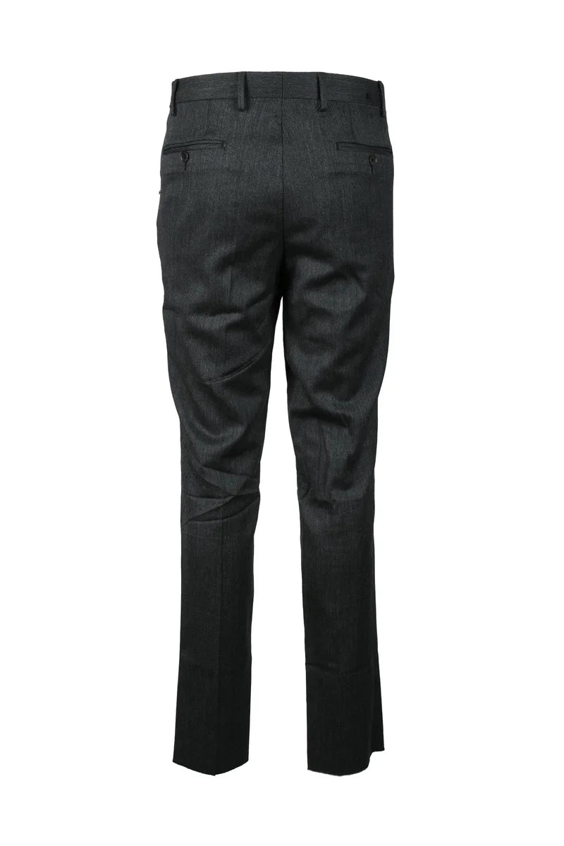 Lebole Pantalone Lana Vergine - Grigio