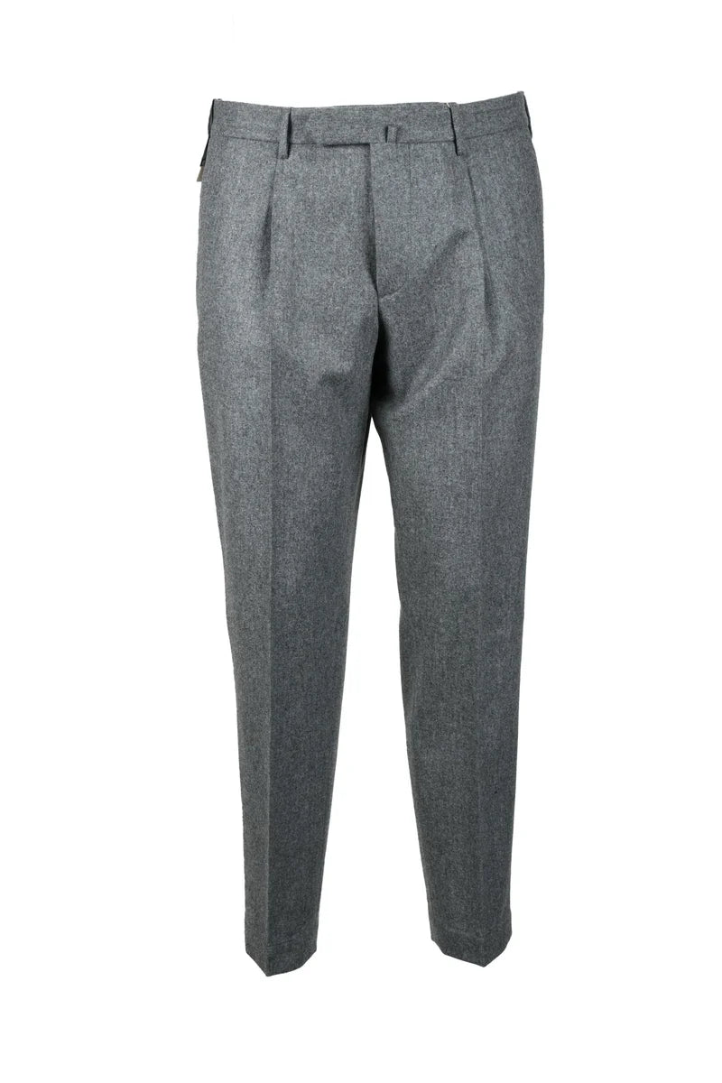 Santaniello Rima Pantalone Lana - Grigio