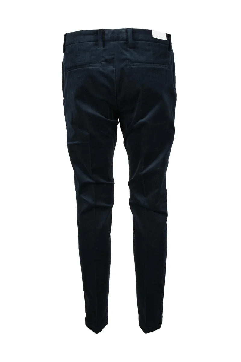 Yan Simmon Pantalone Cotone Stretch - Blu Notte