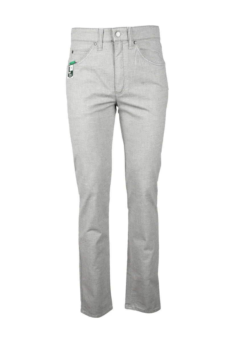 Club Of Comfort Pantalone Tessuto Stretch - Grigio
