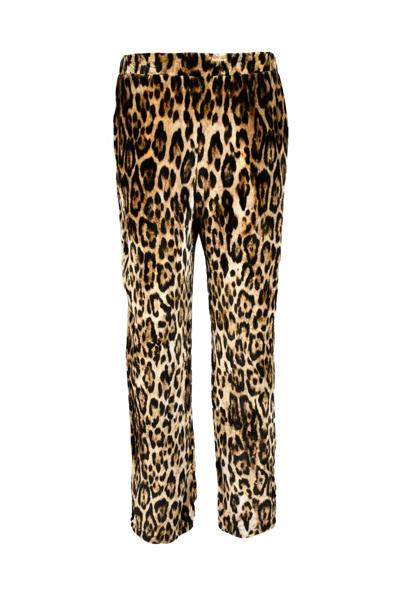 Sleep No More Pantaloni Leopard Print