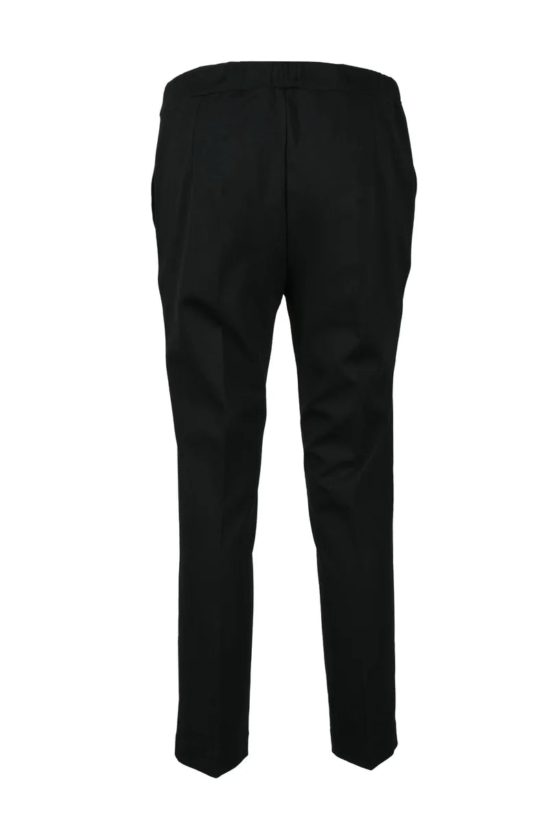 1-one Pantalone Tessuto Stretch - Nero