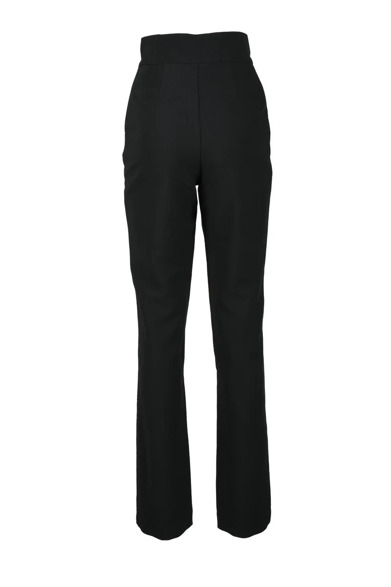 Alberto Audenino Pantalone Tessuto Stretch - Nero