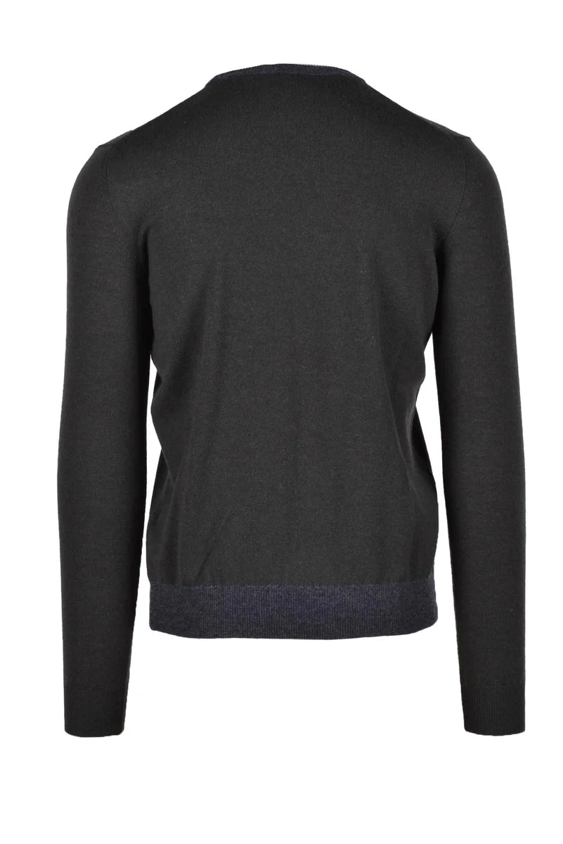 Fama Maglia Lana, Seta e Cashmere - Verde