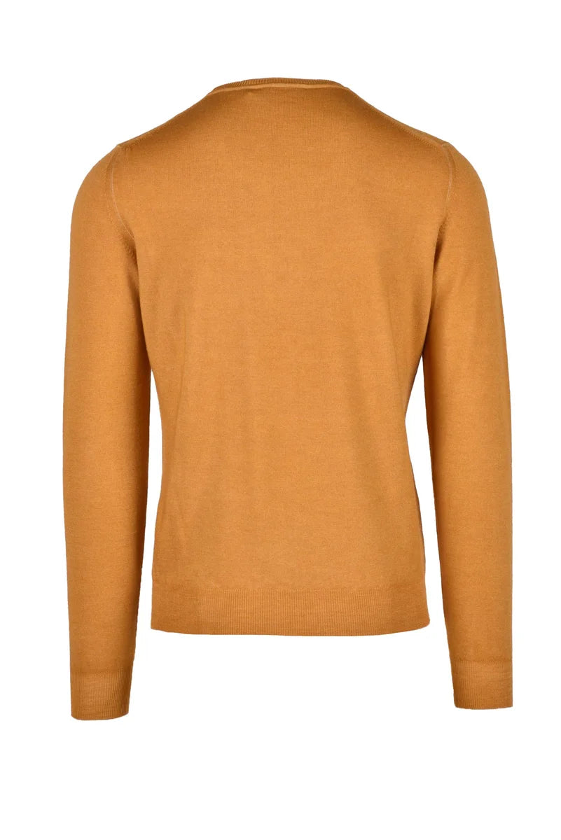 Fama Maglia Lana Merino - Giallo