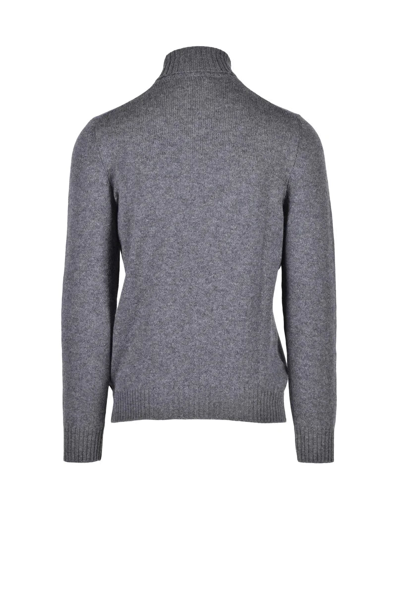 Vengera Virgin Wool Sweater - Grey
