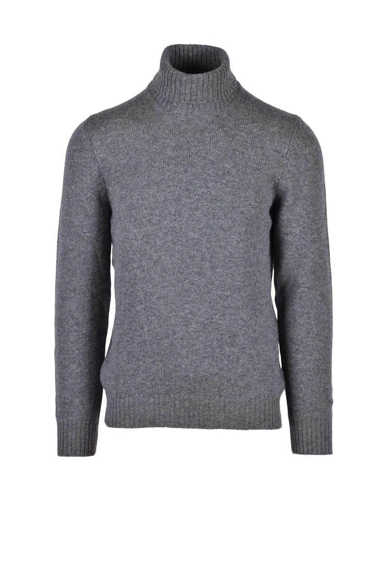 Vengera Virgin Wool Sweater - Grey