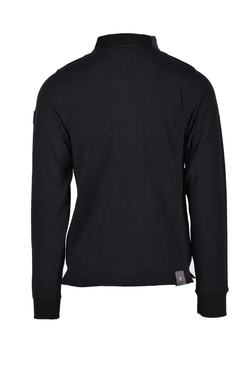 Esercito Polo Cotone Stretch - Nero