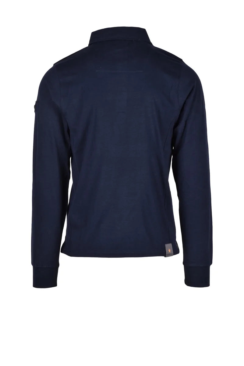 Esercito Polo Cotone - Blu