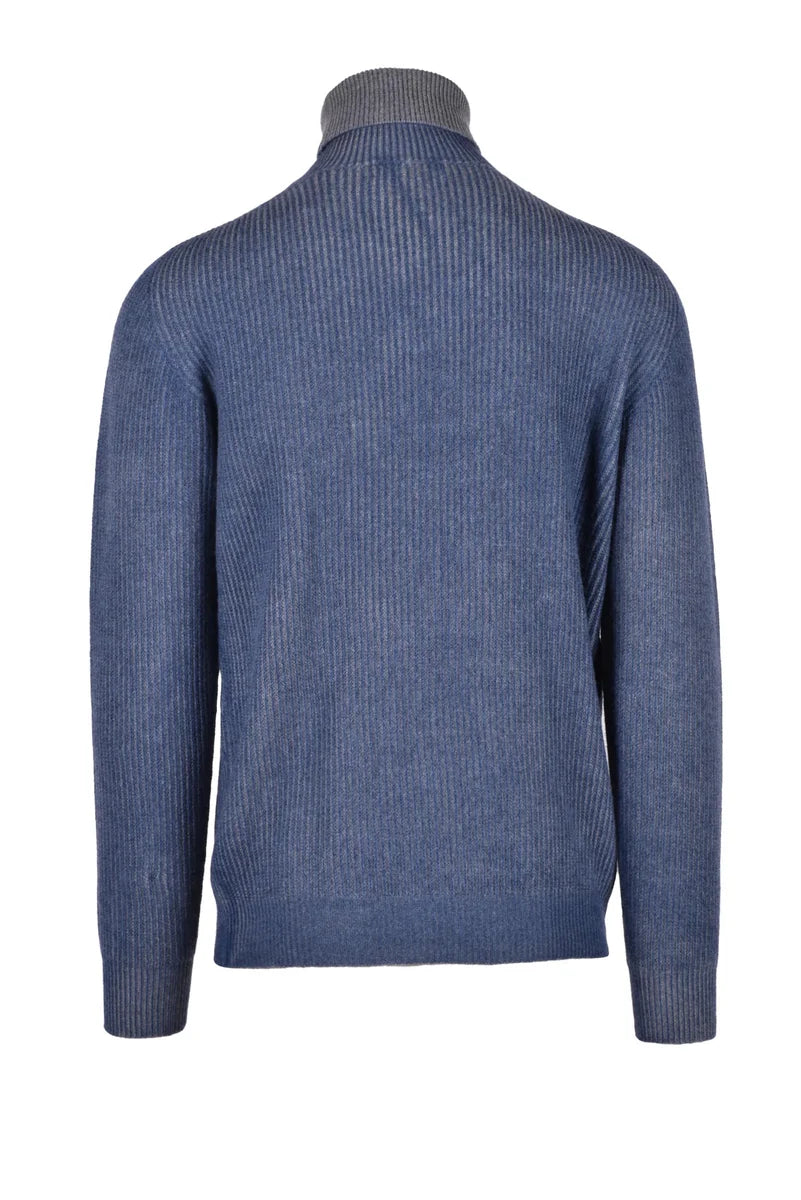 Original Vintage Style Maglione Blu