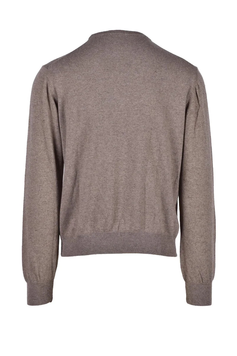 Spadalonga Maglione Lana Cashmere - Marrone
