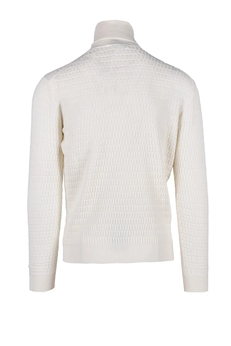 The Pull* Maglione Lana Merino - Bianco