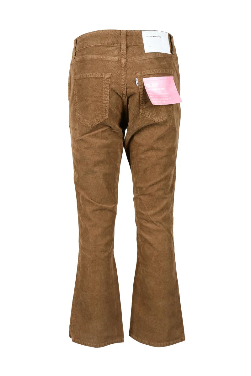 Department 5 Pantalone Cotone Stretch - Marrone