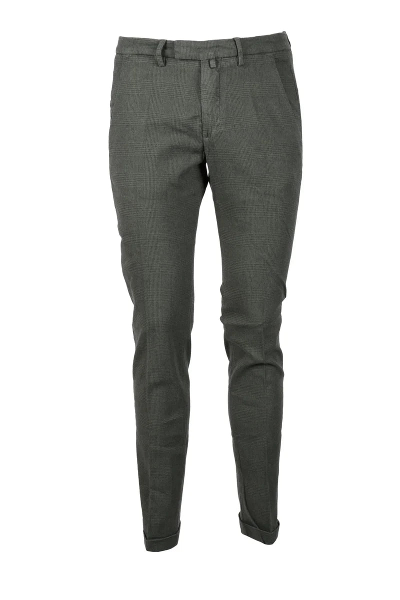 Briglia 1949 Pantaloni Cotone Stretch - Verde