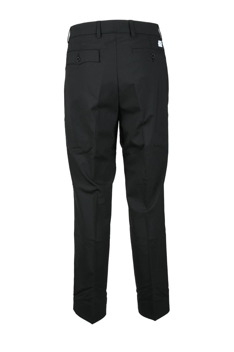 Department 5 Pantalone Lana Stretch - Nero